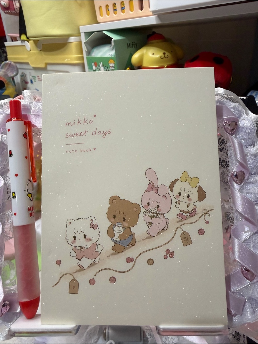 Mikko sweet days notebook